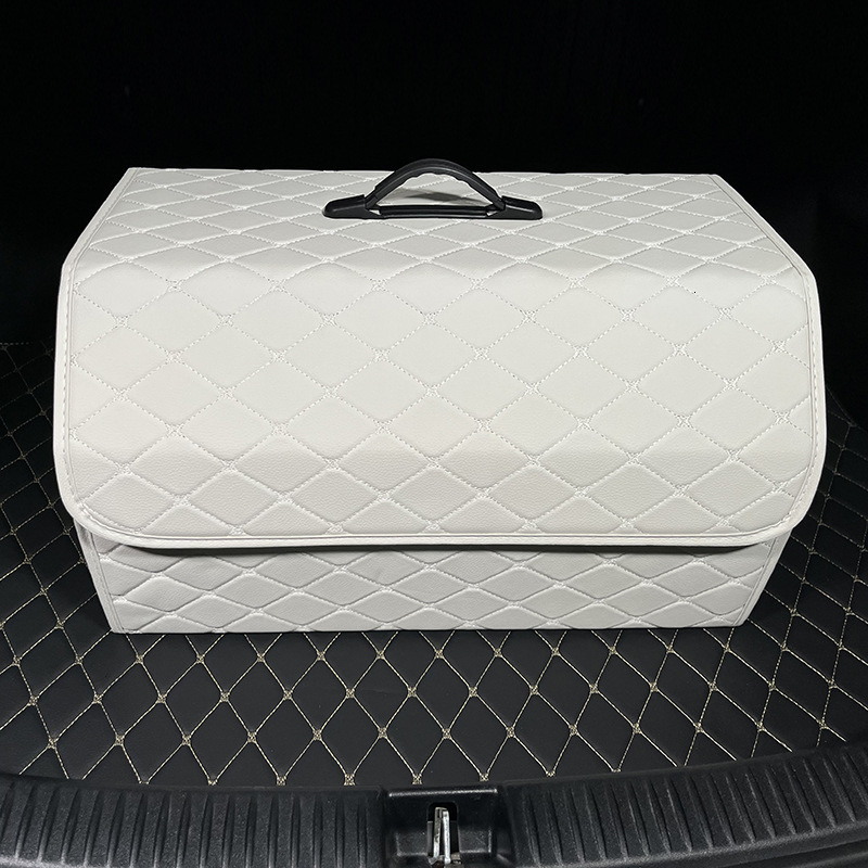 Car Trunk High-end Storage Box Foldable Car Storage Box Organizer Creative Car Interior Supplies Collection for Women 250711