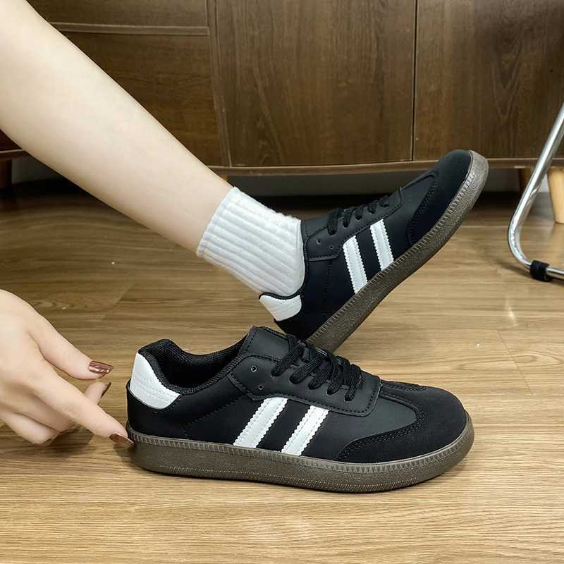 2025 womens sneakers fi spring and summer fi casual flat shoes new lace-up walking shoes comfortable vulcanized shoesXJ250712