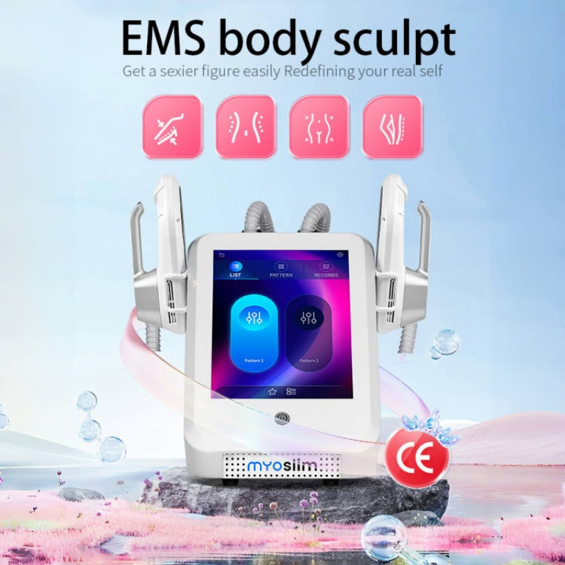 6500W 15T 200HZ RF EMS Body Sculpt Machine MyoSlim Fat Burning Muscle Toning Device for Pelvic Abdomen Thighs