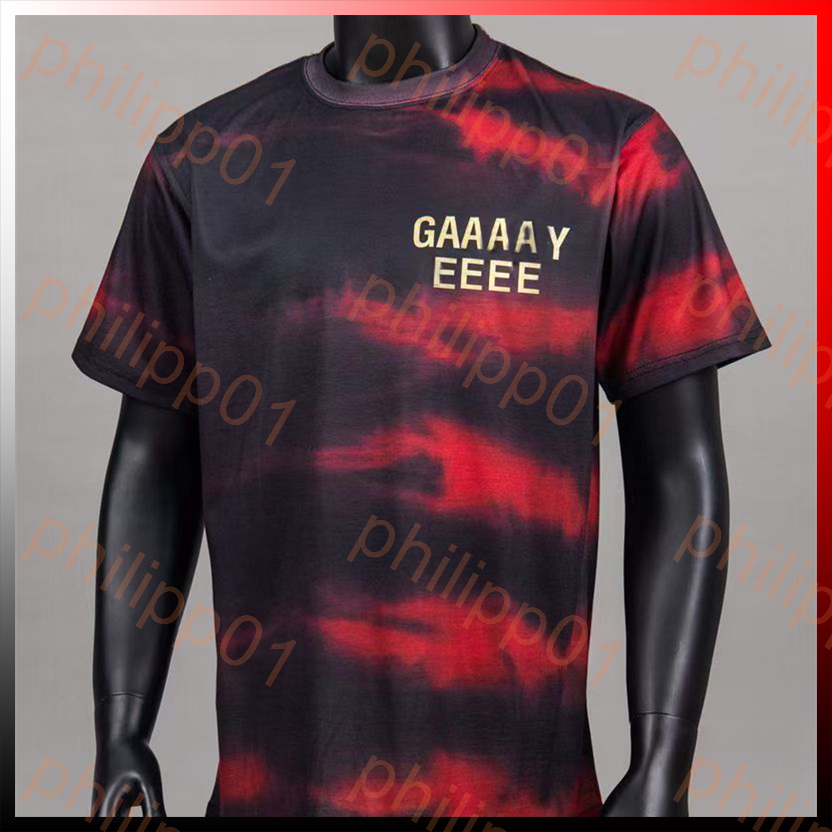 5A Men's T-shirt 2025 designer T-shirt top couple's galleryly t shirt women's T-shirt letter short sleeved round neck fashionable hip-hop pure cotton Gally t shirt
