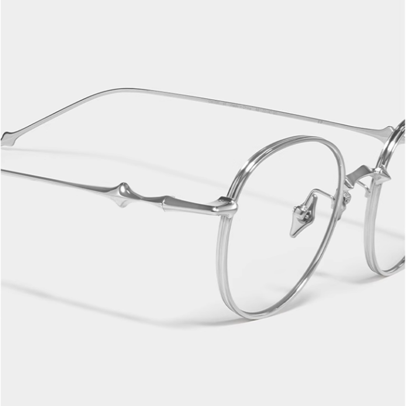 2025 New Optical Glasses Frame Men Women Korea EP Eyeglass Frames Titanium Eyewear Retro Prescription Myopia Round Eyeglasses