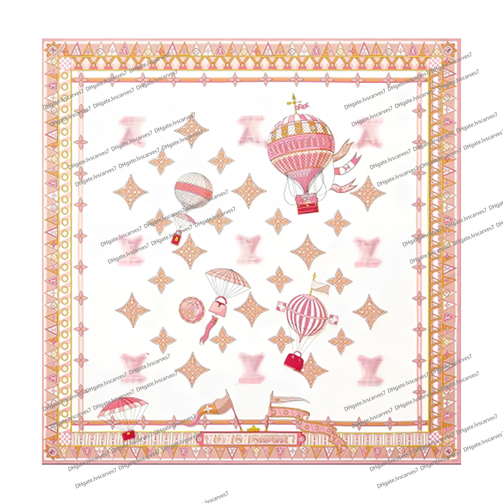 New 70cm Silk Feeling Square Scarf Designer Women Luxury Brand Neck Tie Female Hair Shawl Wraps Headkerchief Hijab Bandana Fashion Classic Black Pink White