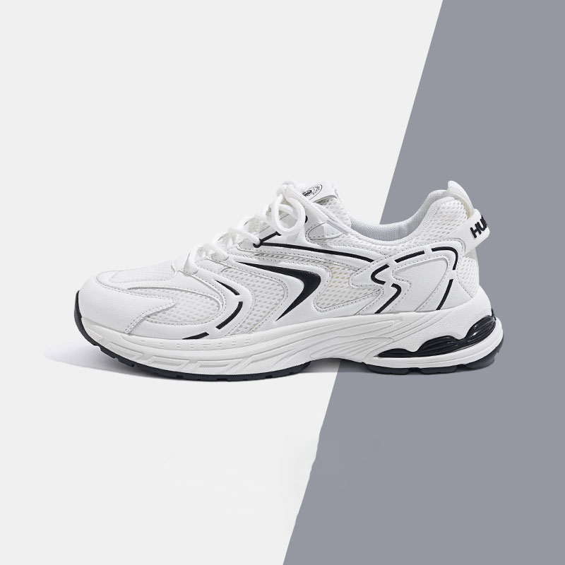Free shipping designer plus size retro dad shoes men summer black versatile men sports and leisure shoes men style black