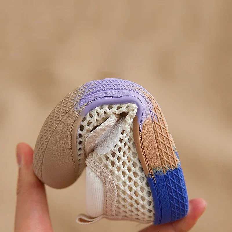 Summer Baby Girls Casual Shoes Infant Toddler Shoes Comfortable Kindergarten Kids Shoes Breathable Mesh Children SneakersXJ250712