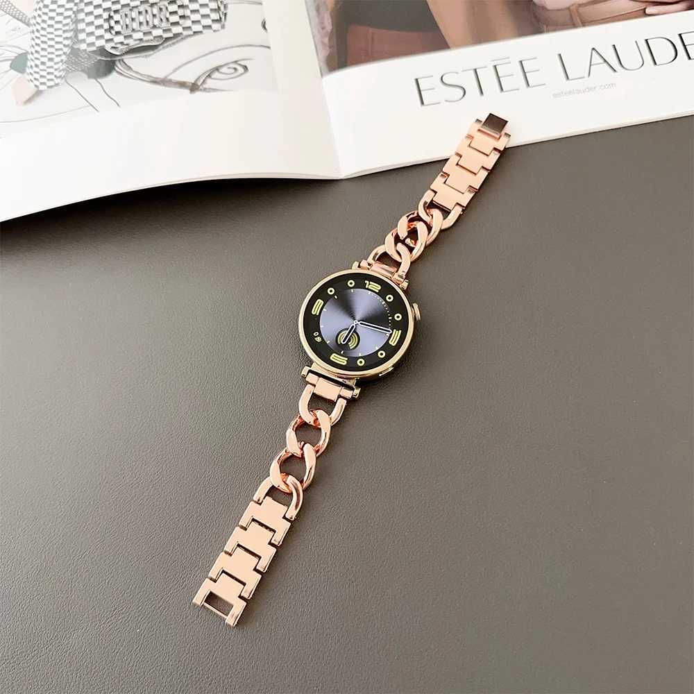 18mm 20mm Bracelet for Huei GT5 Pro 42mm GT4 41mm 46mm Stainless Steel Strap for Samsung Galaxy 7 6 5 4 40mm 44mm Slim Band watchband Y250712