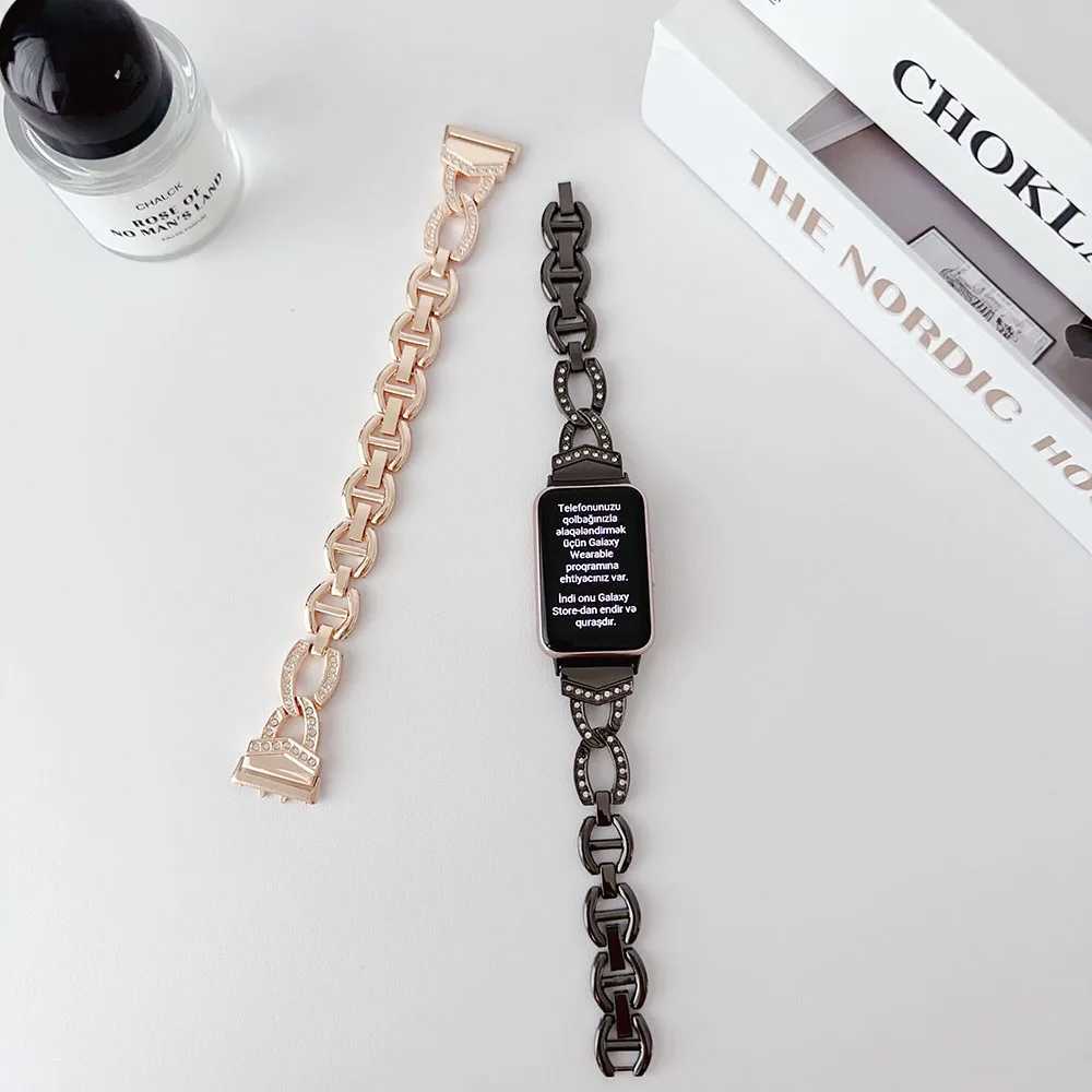 Jewelry Bling Bracelet for Samsung Galaxy Fit 3 SM-R390 Band Wen Dry Str Replacement Wristband Accessories Galaxy Fit3 watchband Y250712