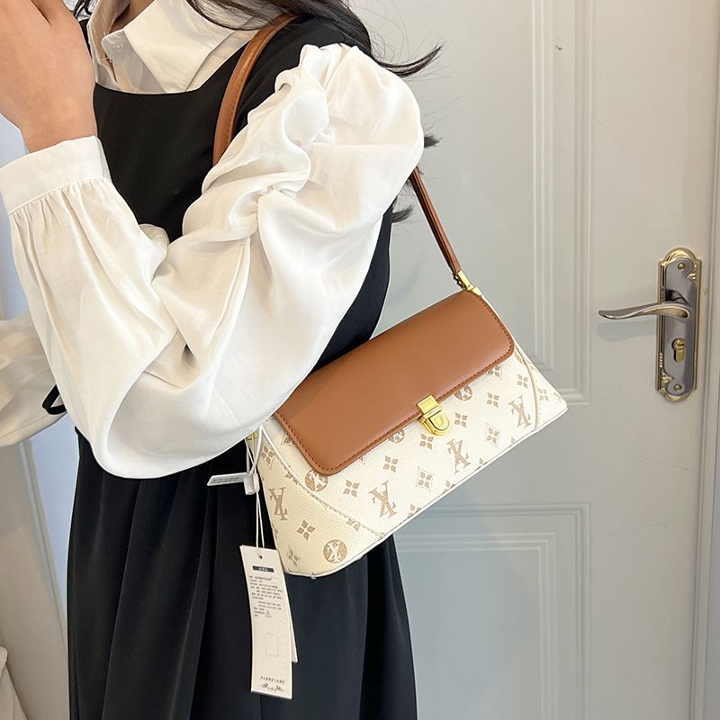 Shoulder Crossbody Purse Designer Printed Underarm Shoulder Bag Is A Casual One Shoulder Female Bag