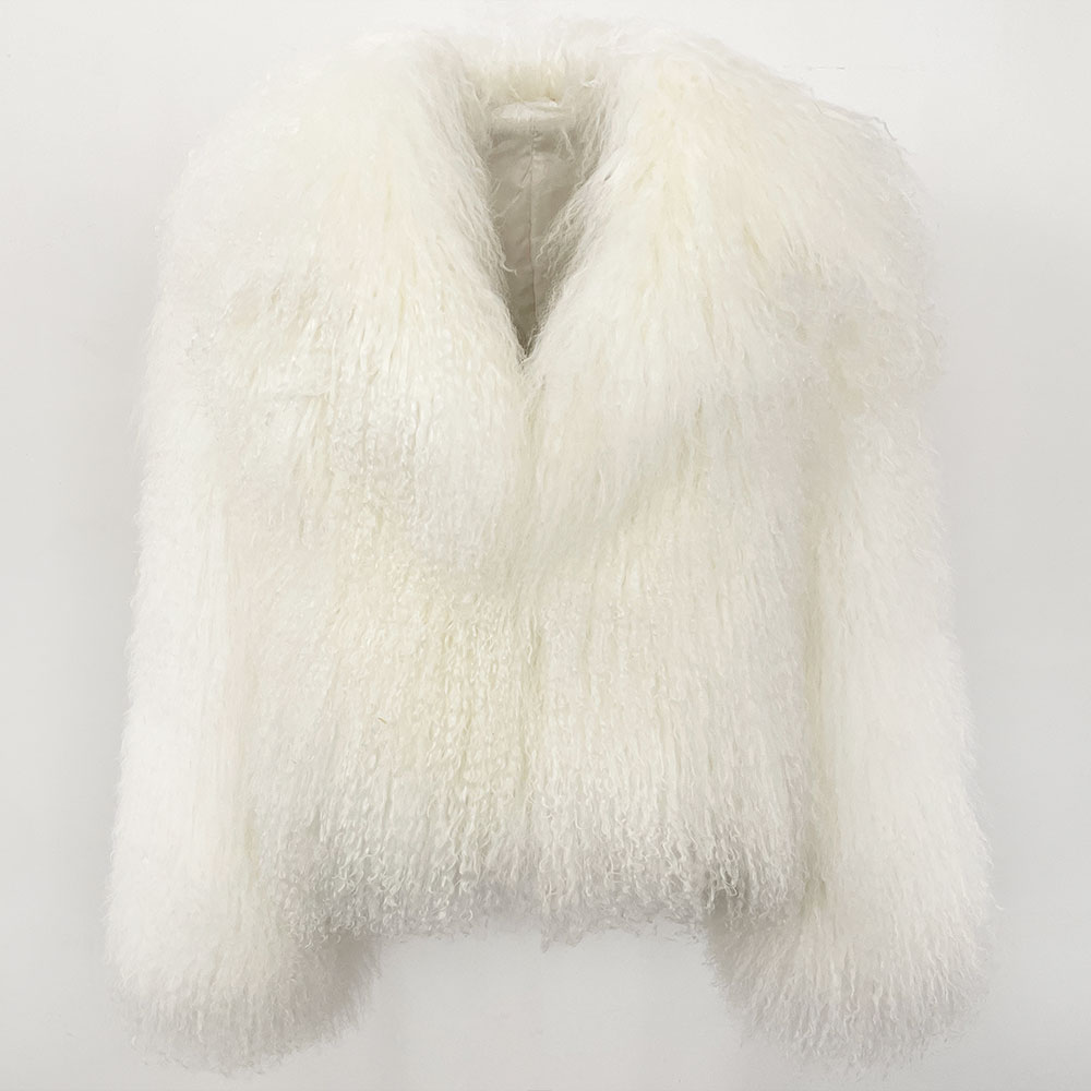 OFTBUY Natural Mongolia Sheep Fur Coat Women 2025 New Winter Thick Jacket Fashion Real Fur Outerwear Female Hair Clothing Lady