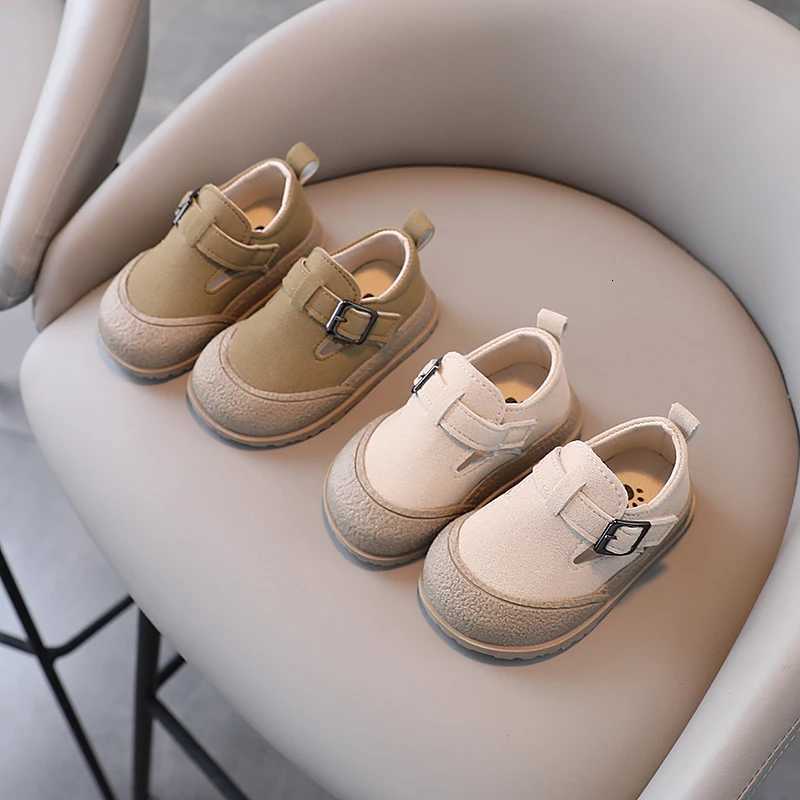 Boys Boken Shoes Soft Soled Childrens Shoes 2025 New Arrivals 0-1 Years Old Childrens Sports Shoes Fashion Retro Bean Shoes XJ250712