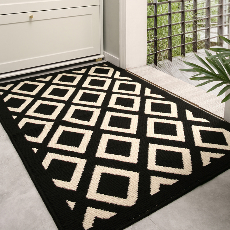 Designer carpets home entrance floor mats household door mats for the porch dust - removing wear - resistant simple - style water - absorbing and anti