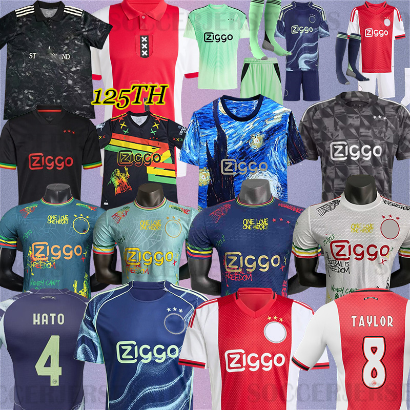 LAJAX 25 26 men kids kit soccer jerseys HENDERSON AFC 2025 uniforms aajax jersey football shirts ajaax jersey Ajaox shirts maillot de football lajax amsterdam 2026
