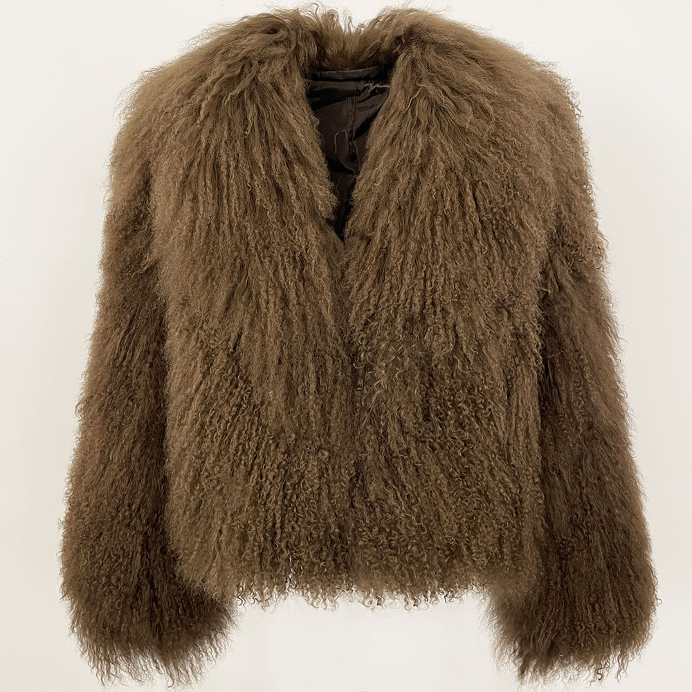 OFTBUY Natural Mongolia Sheep Fur Coat Women 2025 New Winter Thick Jacket Fashion Real Fur Outerwear Female Hair Clothing Lady