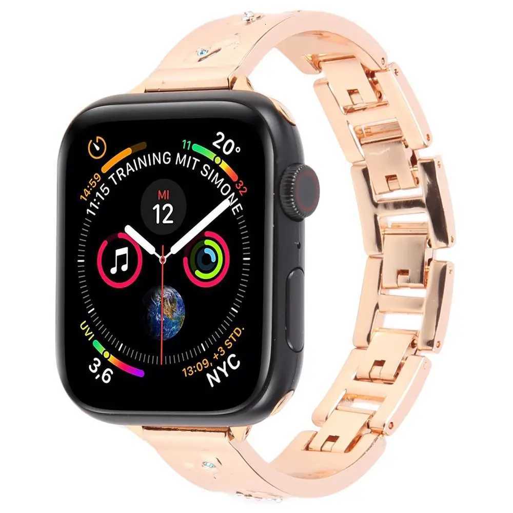 For ple Str Luxury Diamond Band for ple tra Straps S10 9 8 7 Wristband i 38 40 41 42 44 45 46 Bracelet watchband Y250712