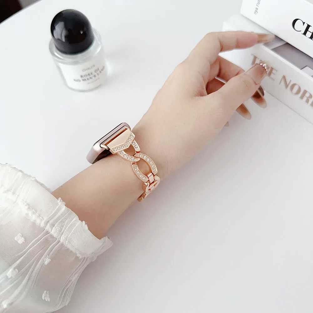 Jewelry Bling Bracelet for Samsung Galaxy Fit 3 SM-R390 Band Wen Dry Str Replacement Wristband Accessories Galaxy Fit3 watchband Y250712