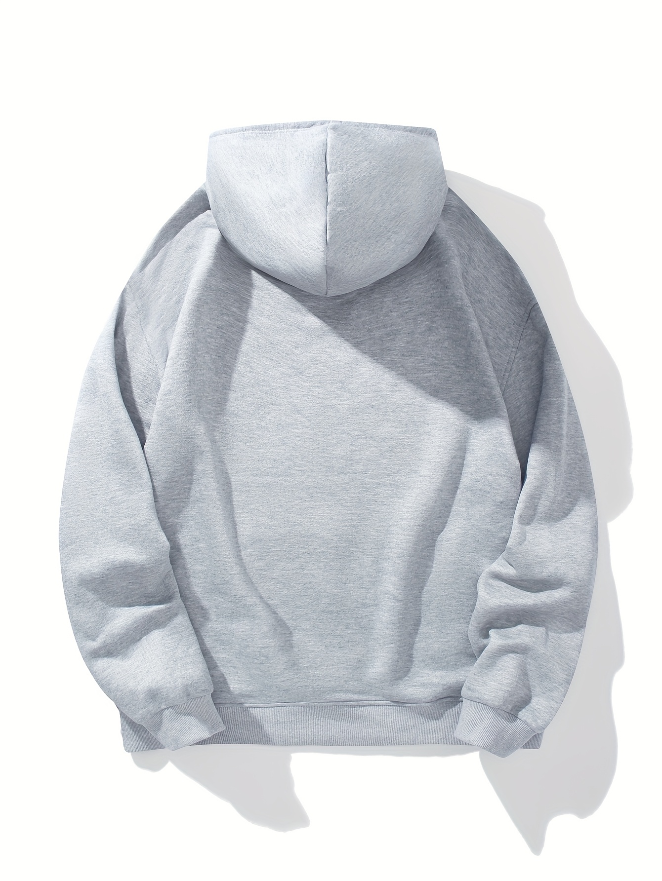Men's Casual Hooded Sweatshirt with England Flag Print - Winter Pullover, Regular Fit Hoodie for Casual Attire, Sweater Hoodie