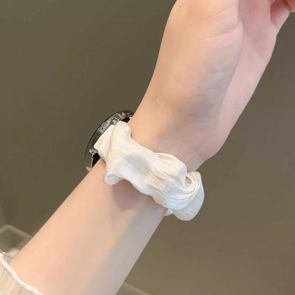 18 20 mm Elastic Band for Wen Scrunchie Str for Huei GT5/4 41mm GT5Pro 42 46mm for Samsung Galaxy 7/6/5 40mm 44 watchband Y250712