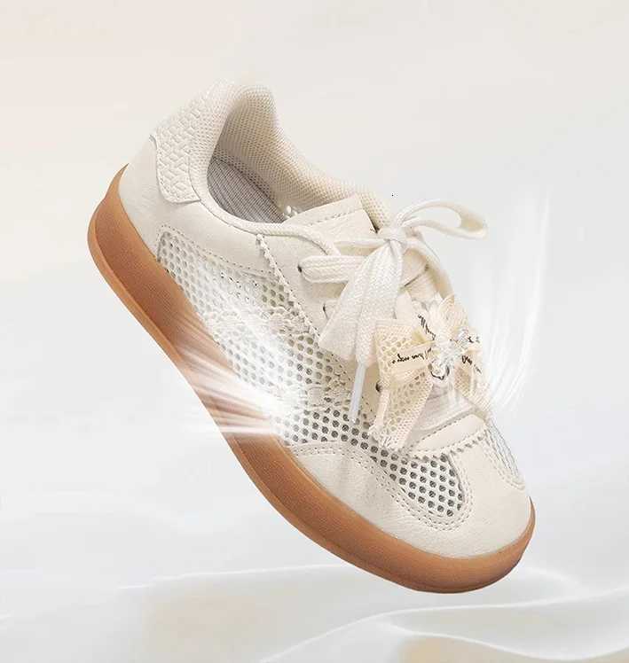 Summer Sport Shoes For Girls Mesh Fabric Breathable Teenager Girls Sneakers Anti-slippery Running Shoes For Children XJ250712