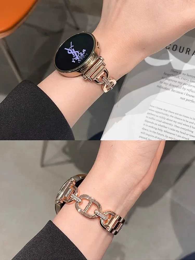 18mm 20mm Stainless Steel Band for Huei GT5 Pro 42mm 46mm GT4/5 41mm Wen Str For Samsung Galaxy 7 6 5 4 44mm 40mm watchband Y250712