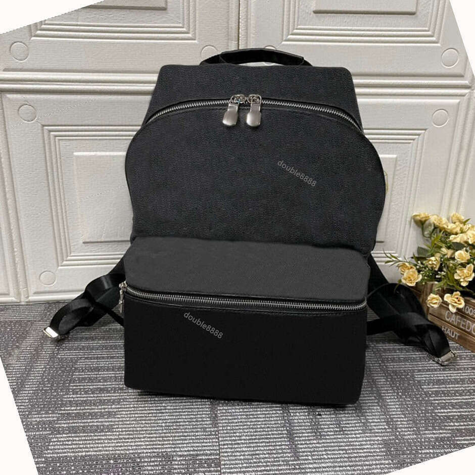 Designer man backpack leather plaid canvas print messenger bag business shoulder bag stylish waterproof laptop backpack stylish work briefcase travel postman bag