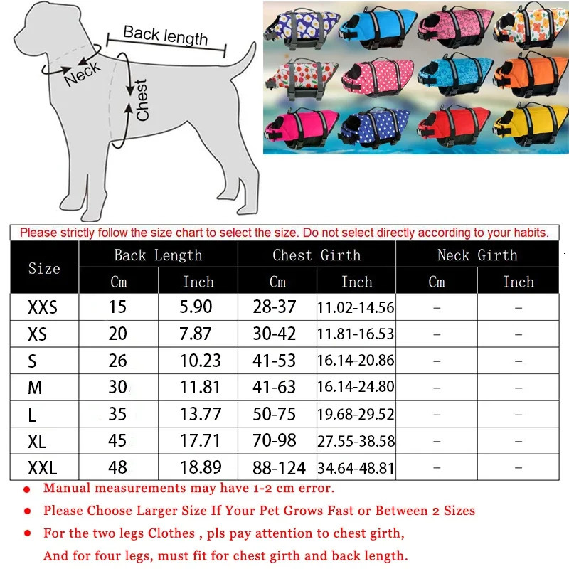 Enhanced Buoyancy Pet Lifejackets Summer Dog Life Jacket Reflective Adjustable Large Dogs Swimwear Safety Vest Surfing Sailboat 250716