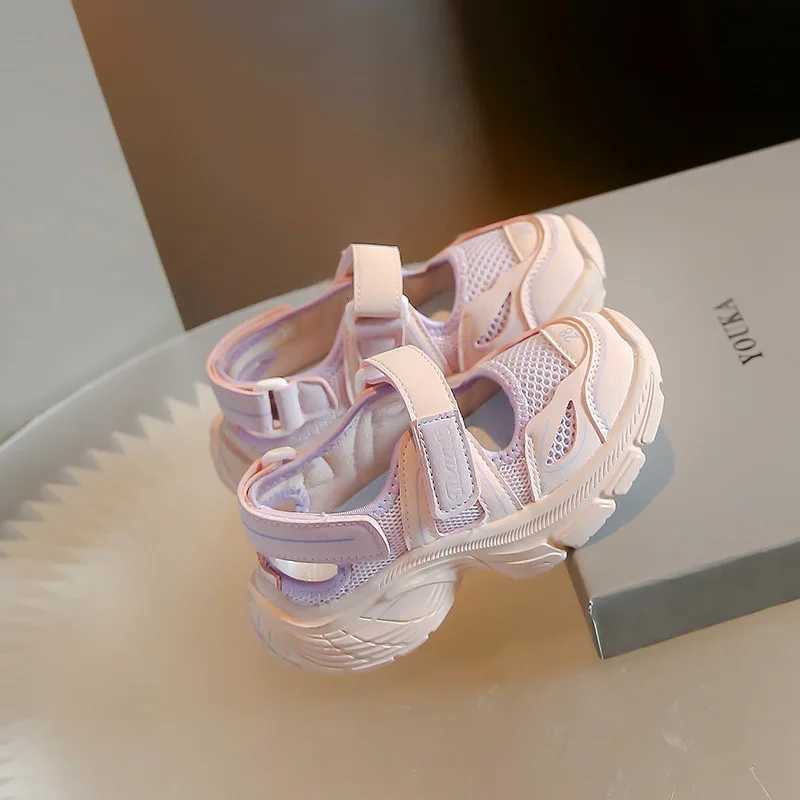 Summer Sneakers Kid New Fashion Breathable Sneaker Girl Versatile Comfort Soft Girl Shoe Anti Slip Retro Simple Boy Casual Shoes XJ250712