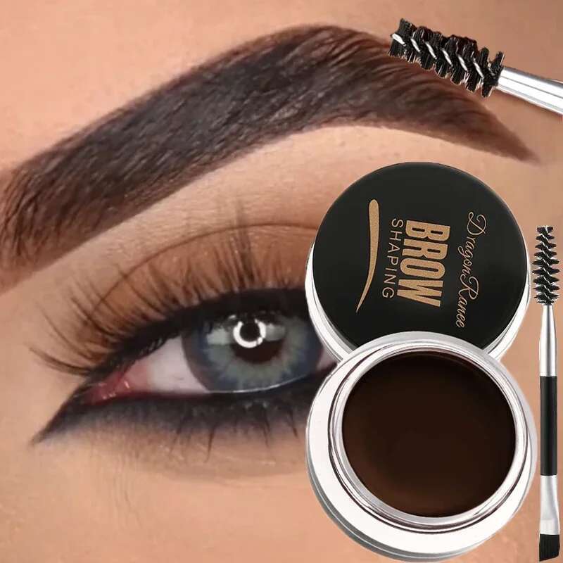 Matte Brown Black Wild Cream 3D Natural Tint Eyebrow Enhancers Gel Wax Waterproof Lasting Eye Makeup Cosmetic Tools X250712