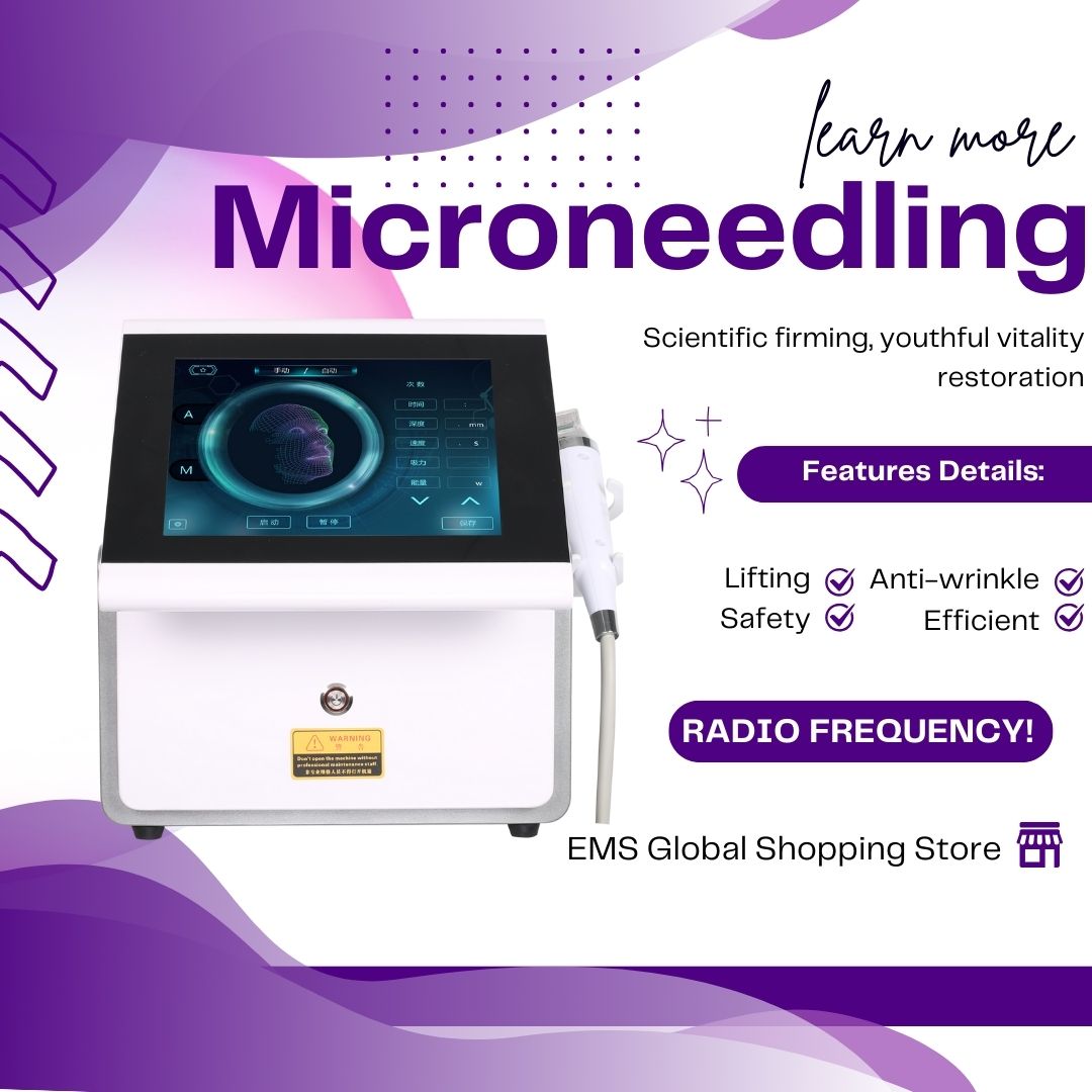 Radio Frequency Microneedling Machine For Skin Firming And Collagen Stimulation Spa RF Machine For Estheticians