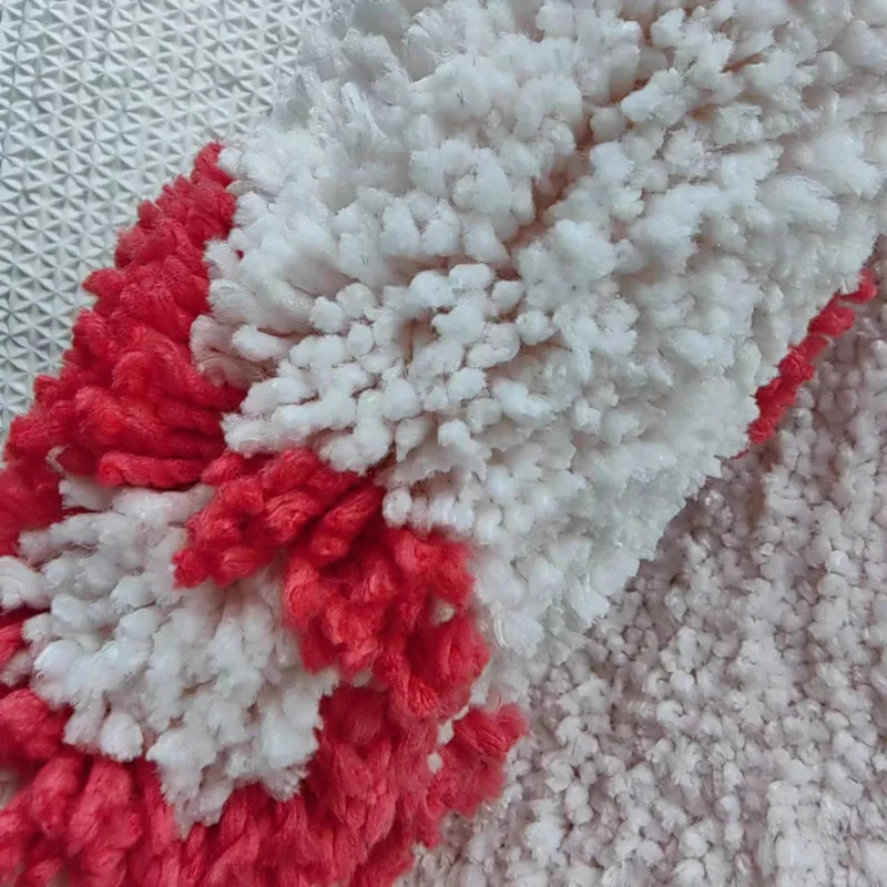 Poker Red Love Carpet Rectangular Card Heart Rug Living Room Bathroom Bedroom Doormat Tufted Soft Plush Floor Mat Pad H260226