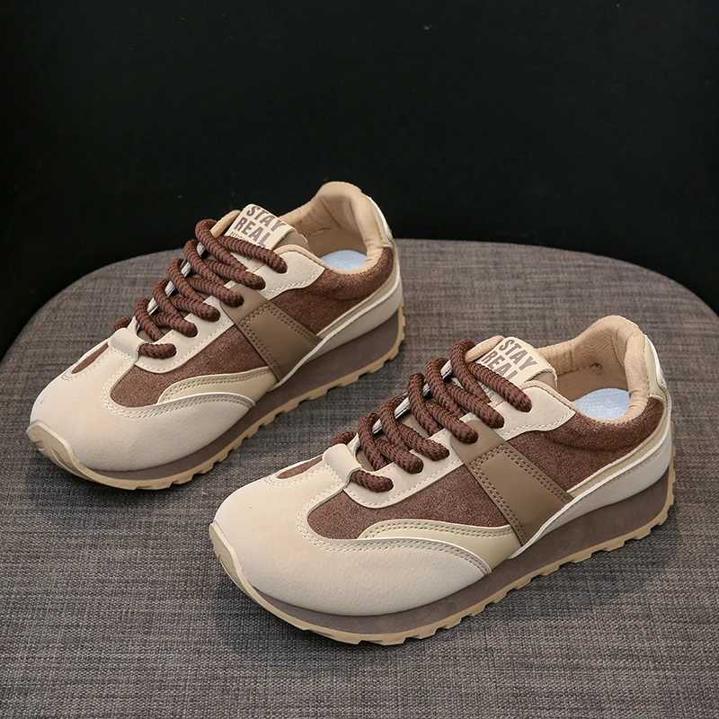 2025 New Womens Versatile Flat Shoes Sports Casual Shoes Breathable Comfortable Wear-resistant Simple Reliable Womens Shoes XJ250712