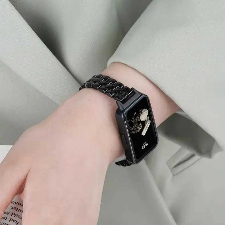 1 Color Resin Strap for Huei B0 Transparent 9 8 7 Band Replacement Bracelet Honor Band 7 6 Accessories watchband Y250712