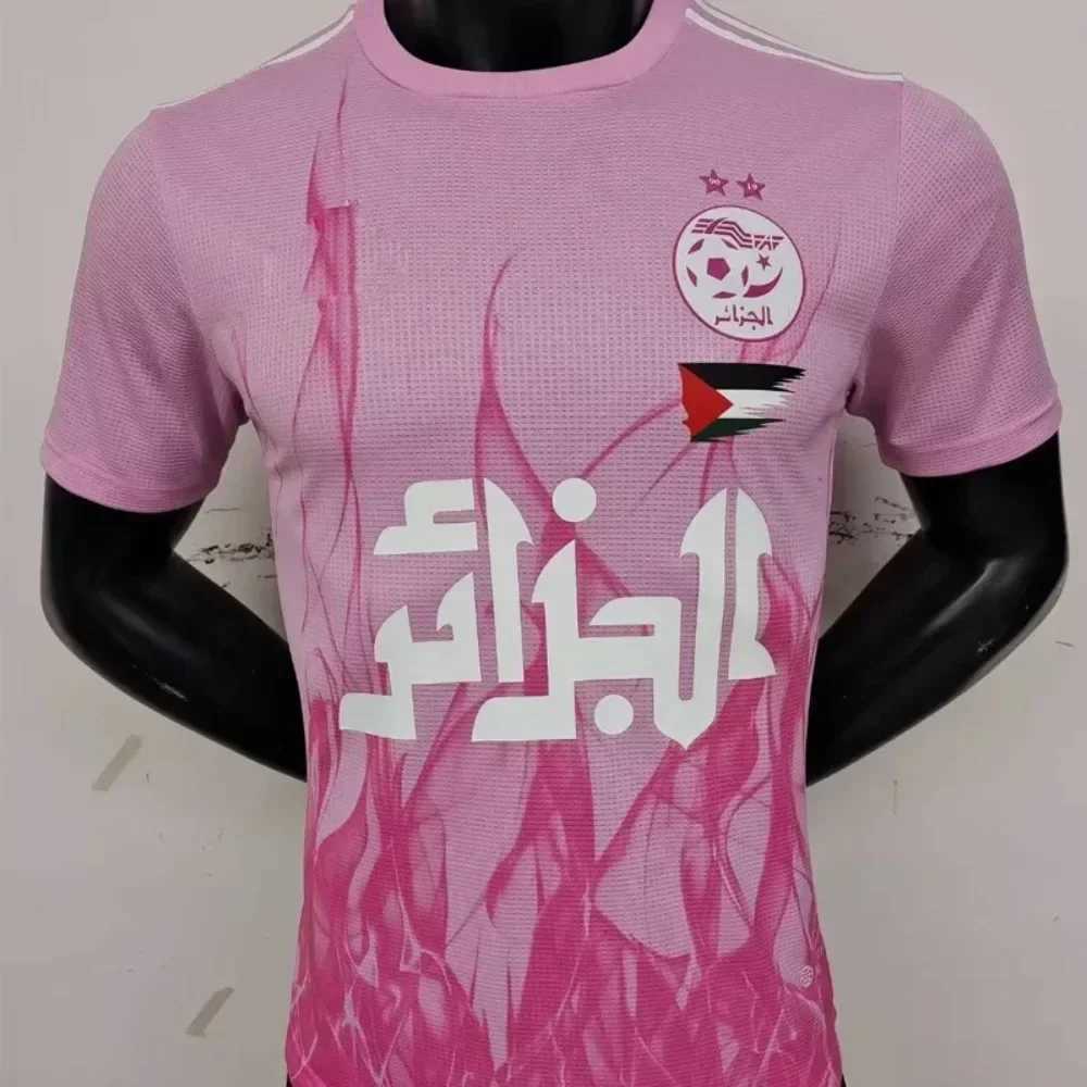 24-25 Algeria Special Edition Football Jersey 3D Printed Short-sleeved Fashionable T-shirt Suitable for Both Men and Women Tops FTA2 Z250711