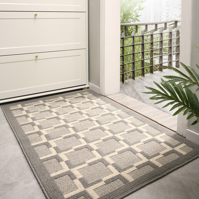 Designer carpets home entrance floor mats household door mats for the porch dust - removing wear - resistant simple - style water - absorbing and anti