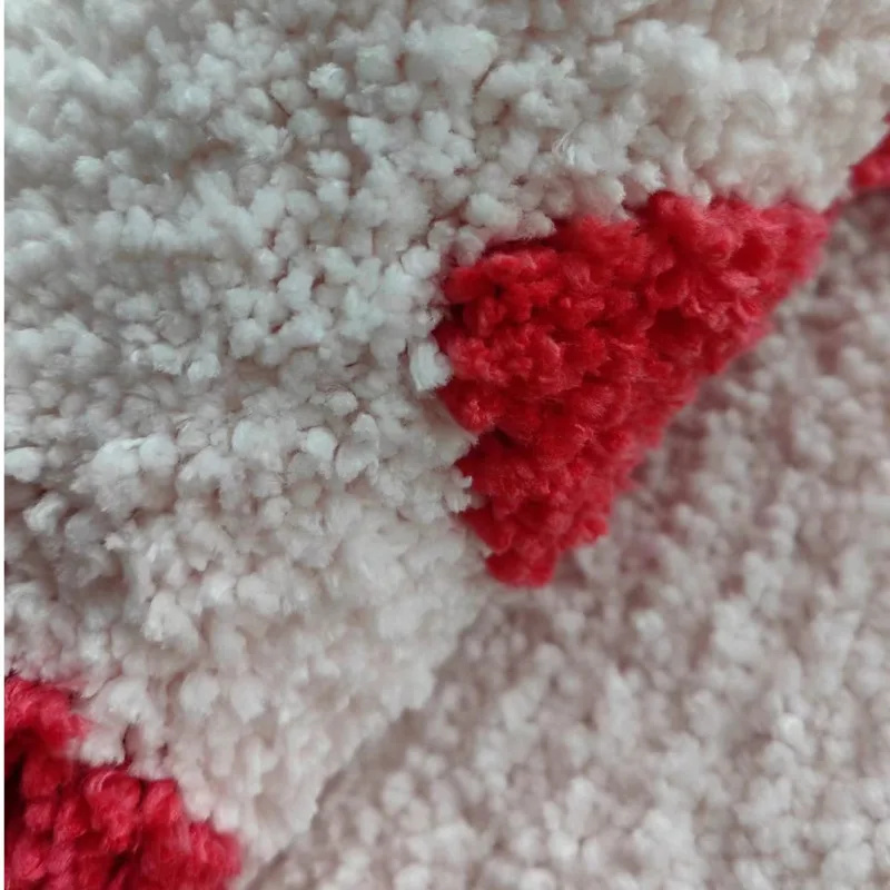 Poker Red Love Carpet Rectangular Card Heart Rug Living Room Bathroom Bedroom Doormat Tufted Soft Plush Floor Mat Pad H260226