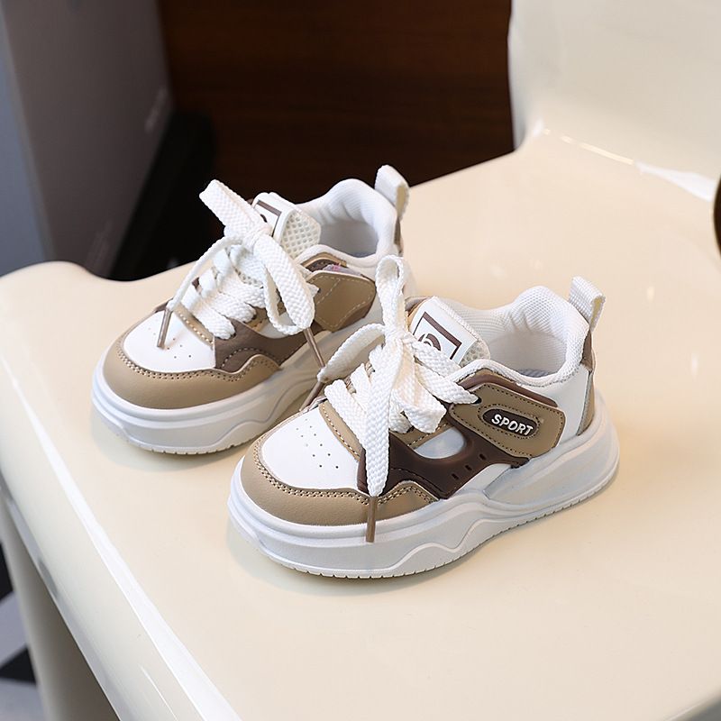 Toddler 2025 Spring Autumn New Kids Sports Shoes for Girls Fashion Soft Sole Anti-slippery Versatile Chic School Boys Running Shoes Sizes US5.5C-US12.