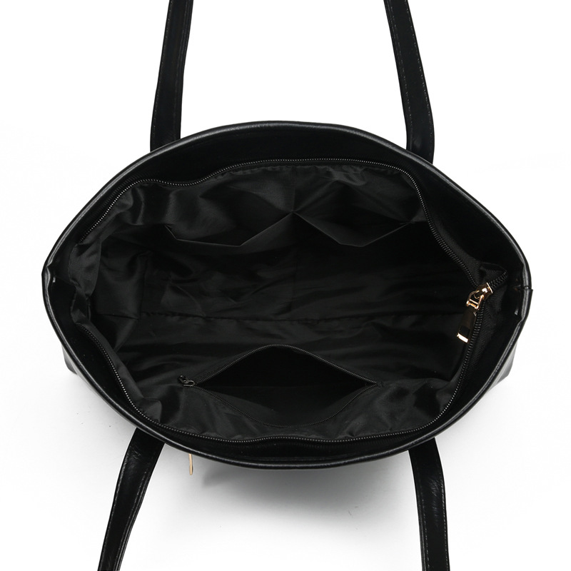 Soft Leather Women's Bag Fashion Trend Shoulder Bag Large Capacity Tote Bag