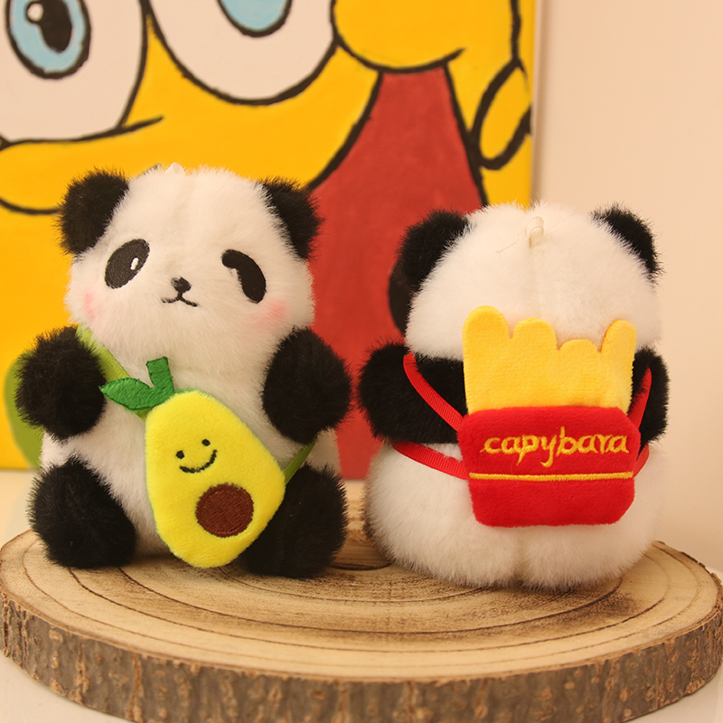 Cute Character Plushie Pendant Charm Ideal Accessory for Luggage