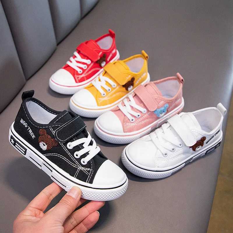 White Kids Shoes Classic Casual Canvas Shoes Breathable Boys Sneakers Brand Toddler Girls Sport Running Shoes Children Trainers XJ250712