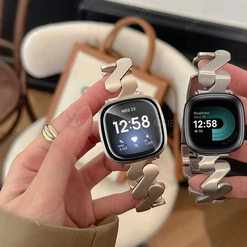 Correa Band For Pixel Wen Stainless Steel Metal Bracelet For Pixel 2 3 41mm Band watchband Y250712