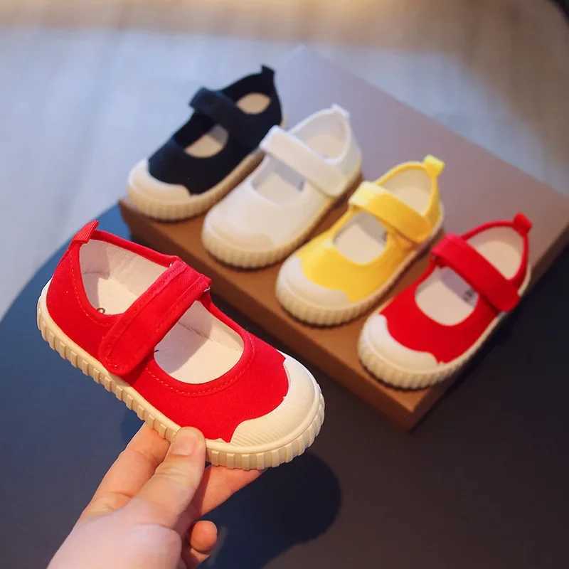 Baby Shoe Baby Girl Canvas Shoe Solid Color Biscuit Shoes Casual Shoe Student Shoes Sneaker for Boy Kid Womens Tennis Shoes XJ250712