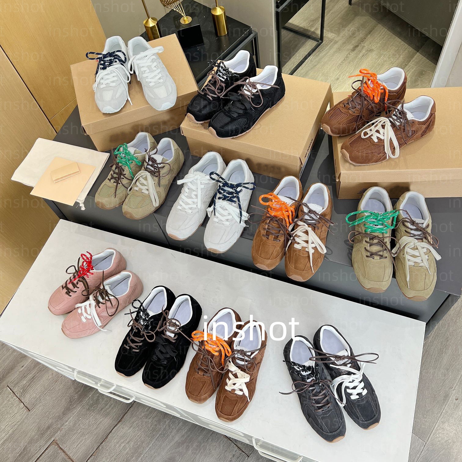 New 530 SL Suede Mesh Sneakers Designer Casual Sport Shoes Lace-up Tennis Running Shoes Women Men Trainers Athletic Shoes