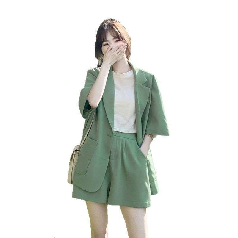 Petite Women's Set New Spring And Autumn Fashion Trendy Youthful Street Style Two-Piece Suit B5