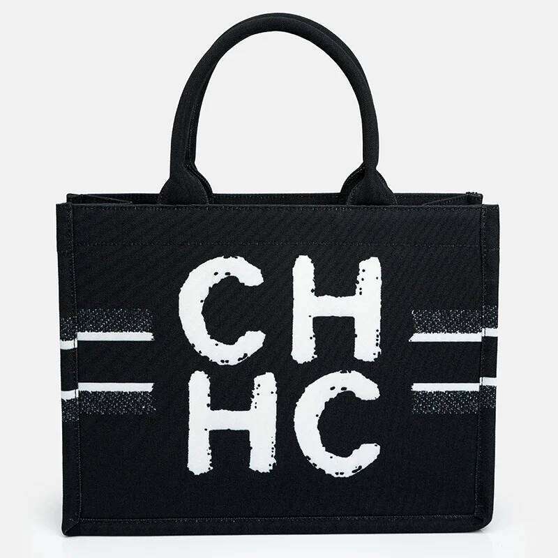 CH High Quality Multiple Colors Available Fashionable Women's Large Capacity Fine Graffiti Design Tote Bag
