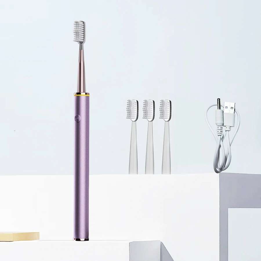 Intelligent electric toothbrush with DuPont soft hair and ltiple adjustable settings for couples X250712