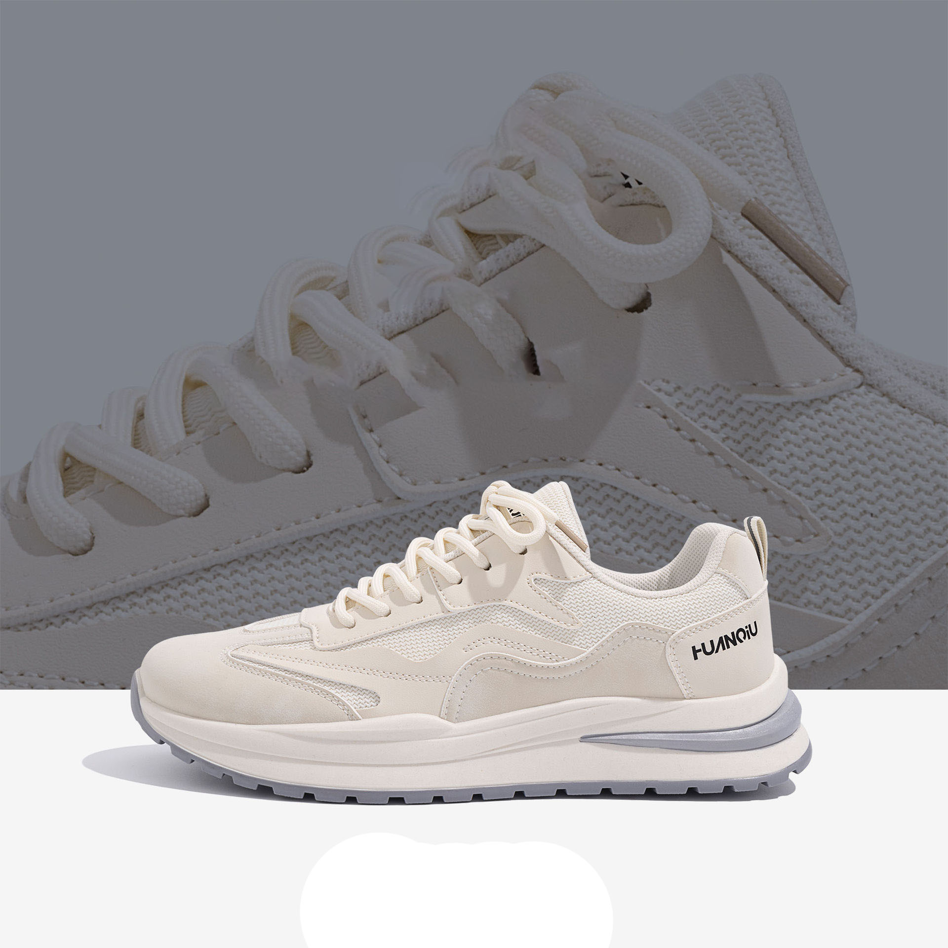 Free shipping designer plus size men shoes summer casual mesh sports shoes breathable shock absorbing running soft sole soft top trendy shoes black wh