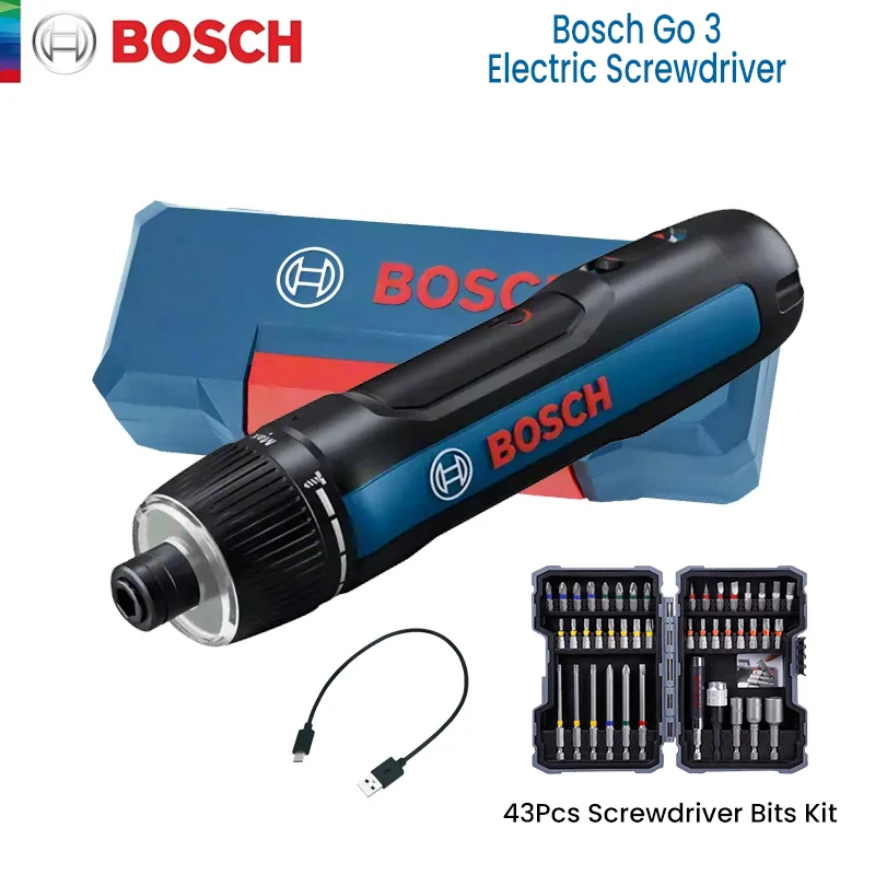 Bosch Go 3 /Go 2 Wireless Slot Key 3.6v Rechargeable Electric Slot Key Multi-function Drill Bit Repair Kit Power Tools Go 2/Go 3