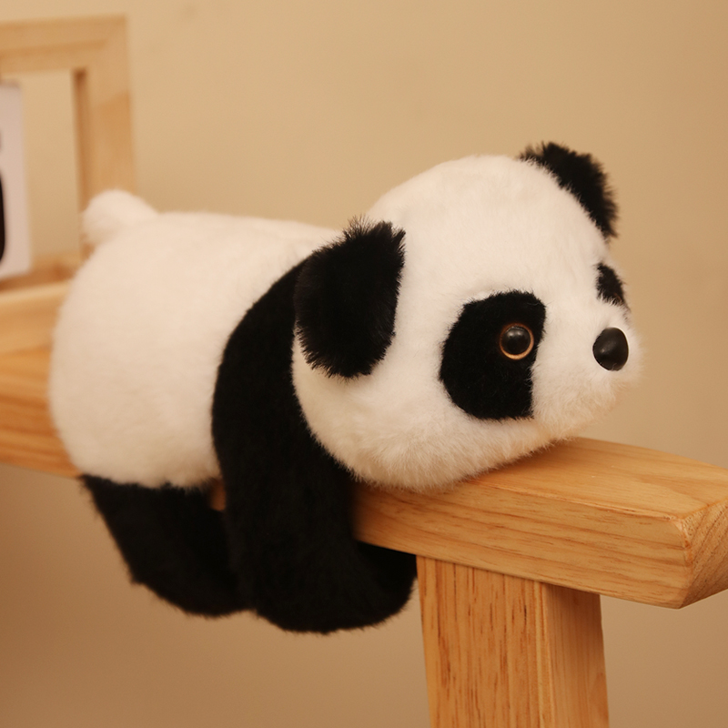 Panda Papa Circle Bracelet Dolphin Plush Toy Creative Bicycle Entertainment Funny Doll