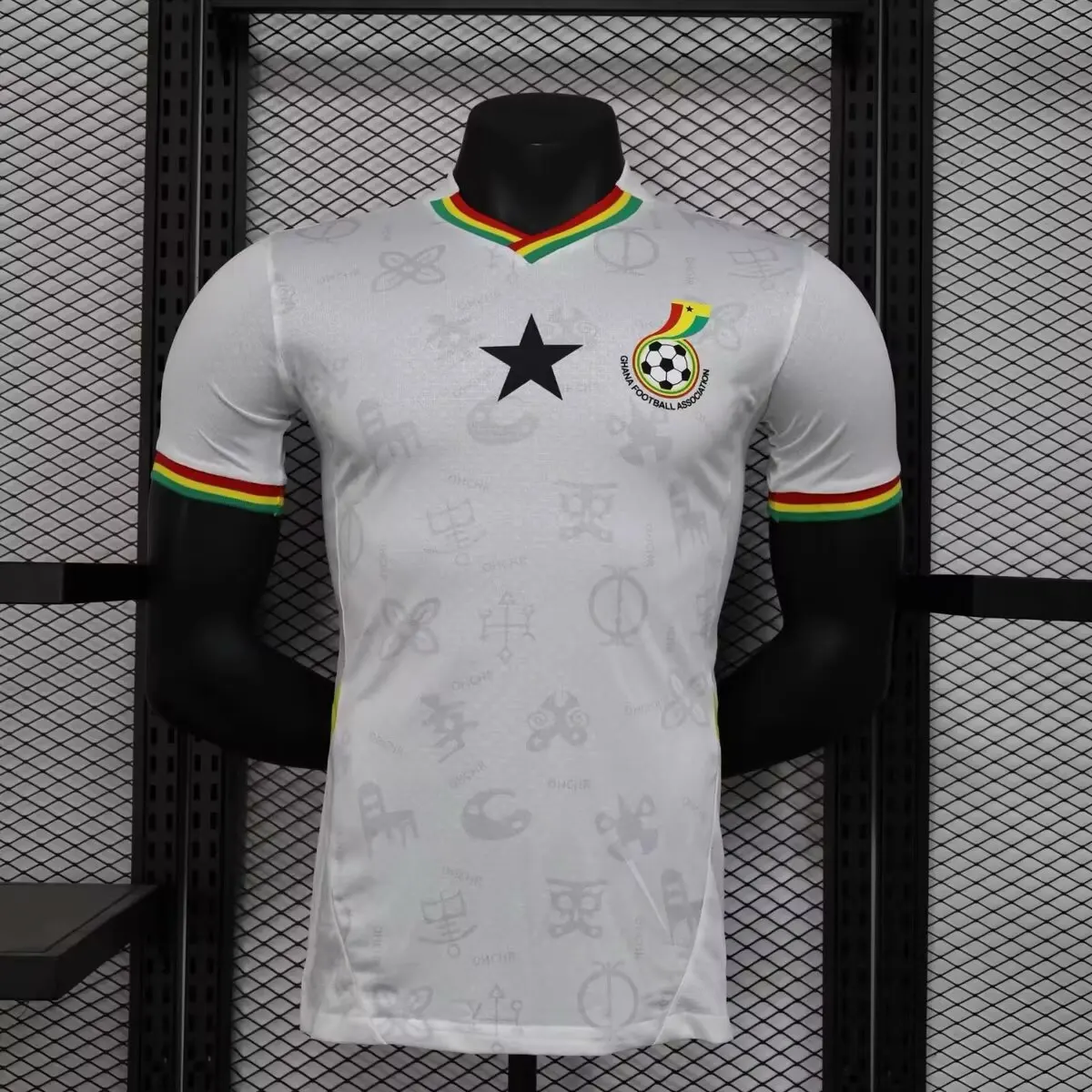 Africa Cup Ghana National Team Jersey Ghana Football Jersey Short-sleeved Shirt Top Black Star Jersey T-shirt 3D Printing