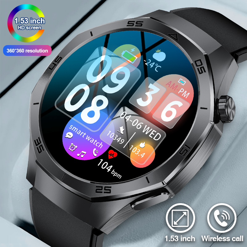 LIGE Smart watches, men's and women's (answering/making calls), heart rate, sleep monitoring, pedometer, activity tracker with over 120 spor