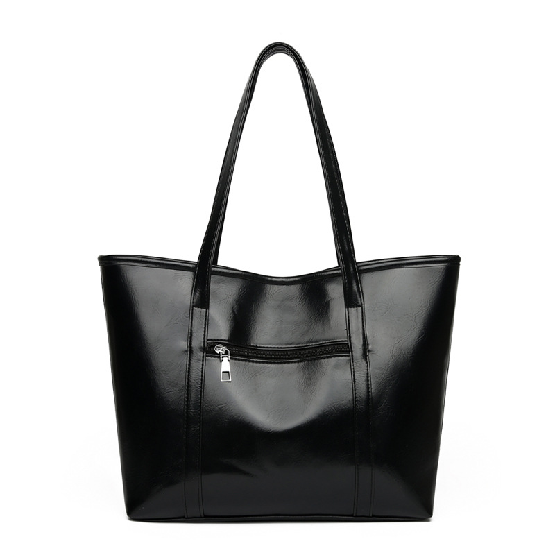 Soft Leather Women's Bag Fashion Trend Shoulder Bag Large Capacity Tote Bag