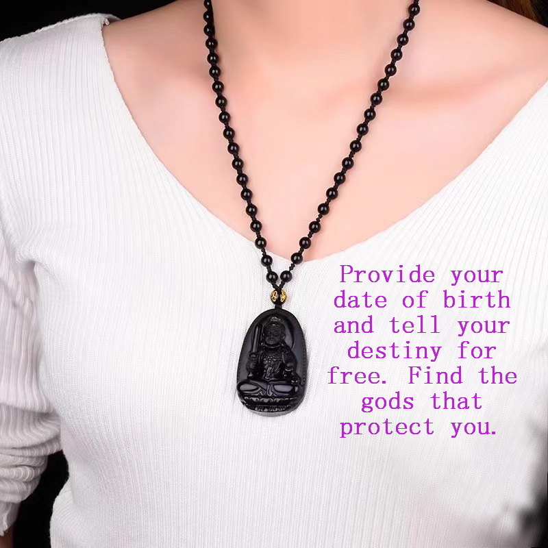 Your patron god Choosing based on your date of birth can protect your gods Obsidian material Improve your fortune 001